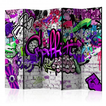 Biombo -  Purple Graffiti...