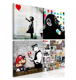Cuadro - Banksy Collage (4...