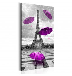 Cuadro - Paris: Purple...