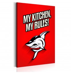Cuadro - My kitchen, my rules!