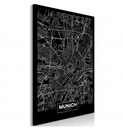 Cuadro - Dark Map of Munich...