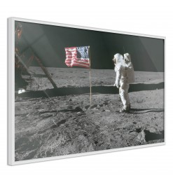 Póster - Flag on the Moon