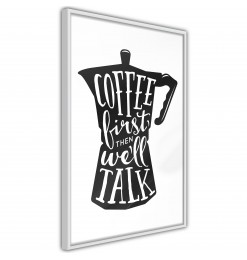 Póster - Coffee First