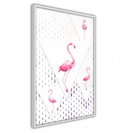 Póster - Flamingos and...