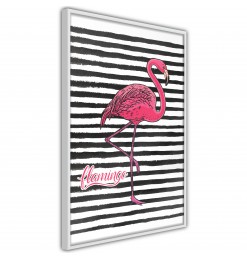 Póster - Flamingo on...