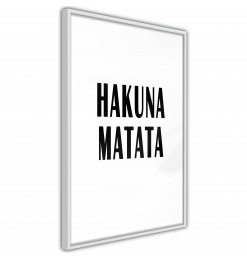 Póster - Hakuna Matata