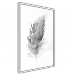 Póster - Lost Feather (Grey)