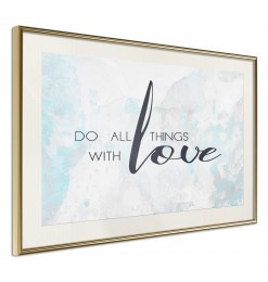 Póster - With Love